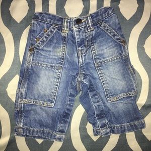 5/$25 baby Gap blue jeans size 3-6 Months